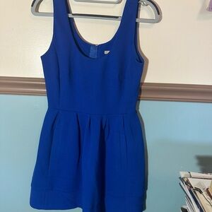 Banana Republic Vibrant Blue Mini Dress